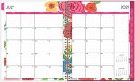 Blue Sky 2021-2022 Academic Year Weekly & Monthly Planner, 8.5" x 11", Flexible Cover, Wirebound, Mahalo (100149-A22) - Image 3